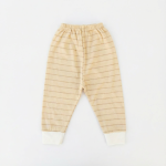 ست 5 تکه نوزادی نخی طرح باغ وحش سفید کرم 1