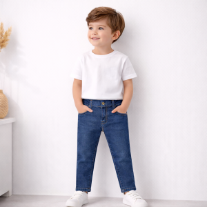 شلوار جین بچه گانه آبی مارک کلوین کلین